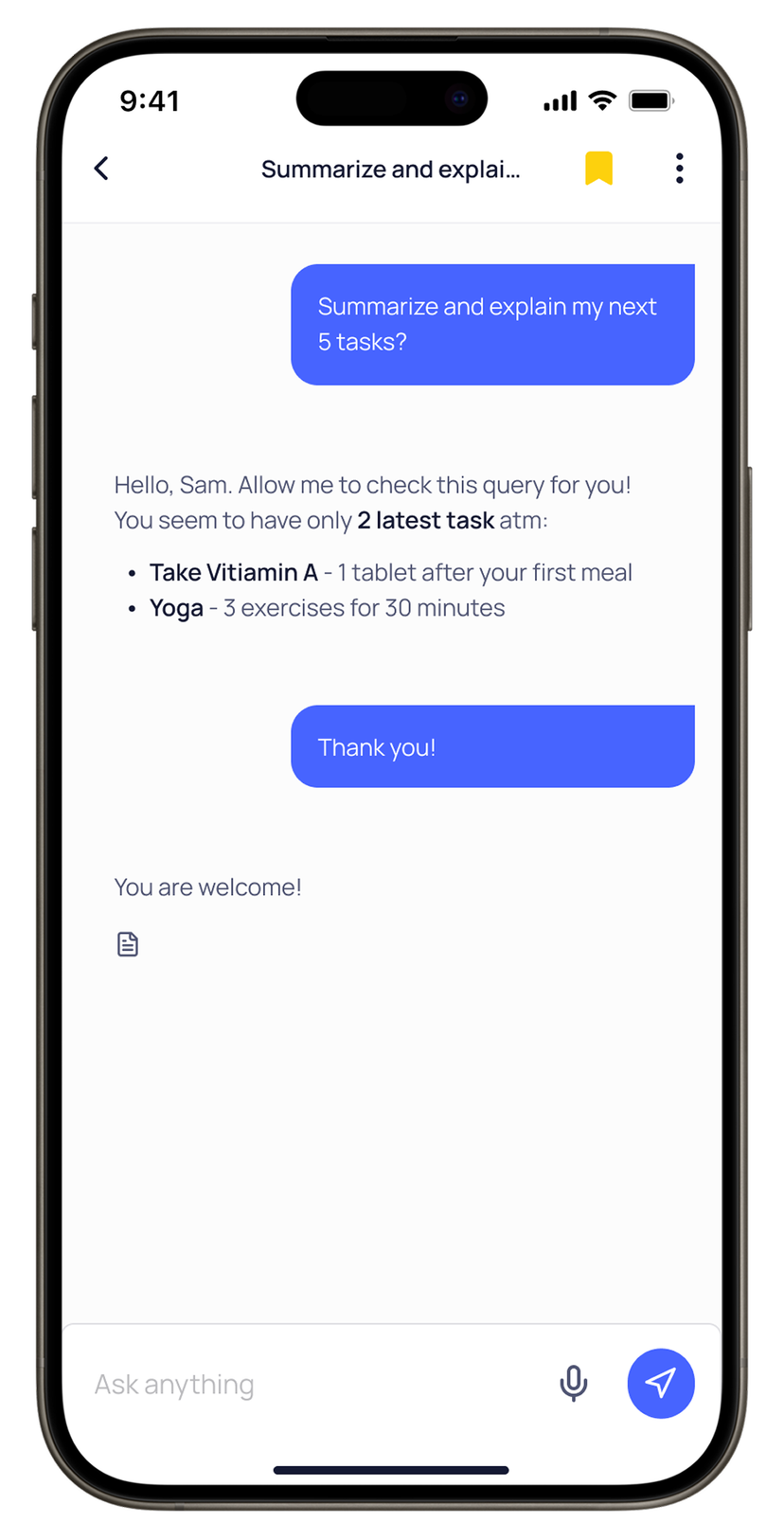 Chat with Your Health